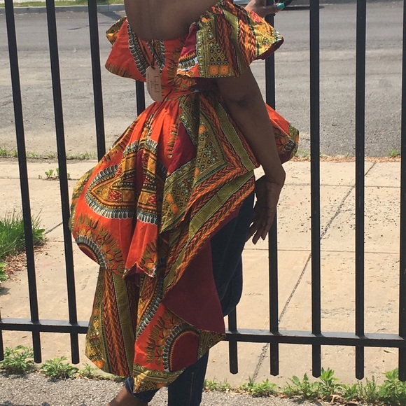 True Fond Sunset Sahara Flutterby Top - Picture 2 of 6